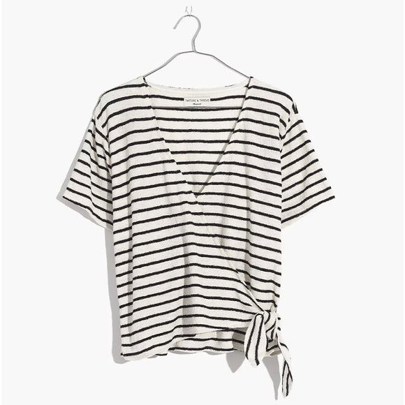 Madewell Tops - Madewell, XXS, Wrap-tie Top